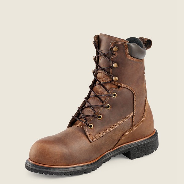 Bottes de Sécurité Red Wing - Dynaforce® - 8-Inch Toe - Marron - Homme 623CLYOAG